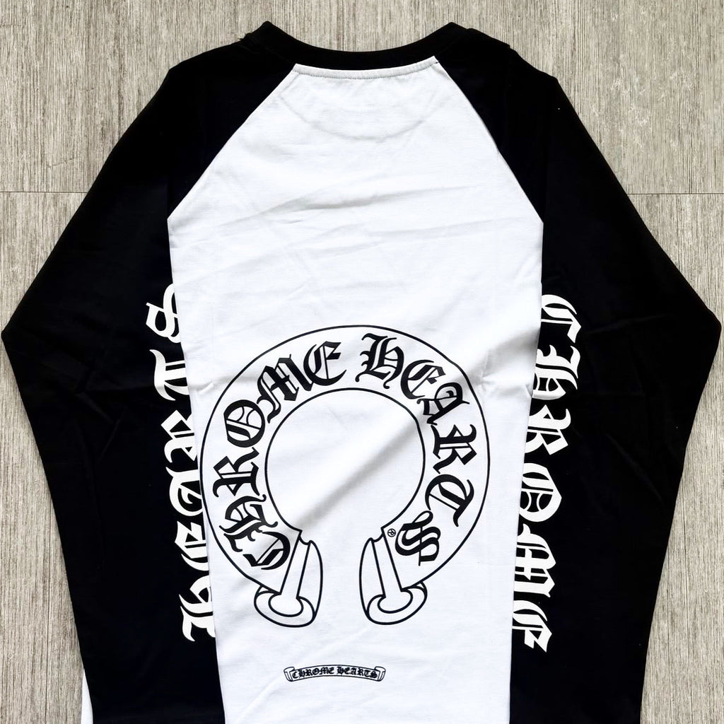 POLERA CHROME HEARTS MANGA LARGA