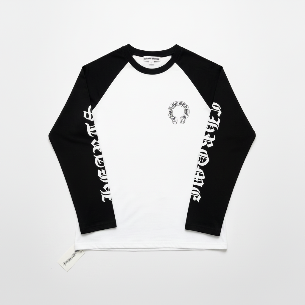 POLERA CHROME HEARTS MANGA LARGA
